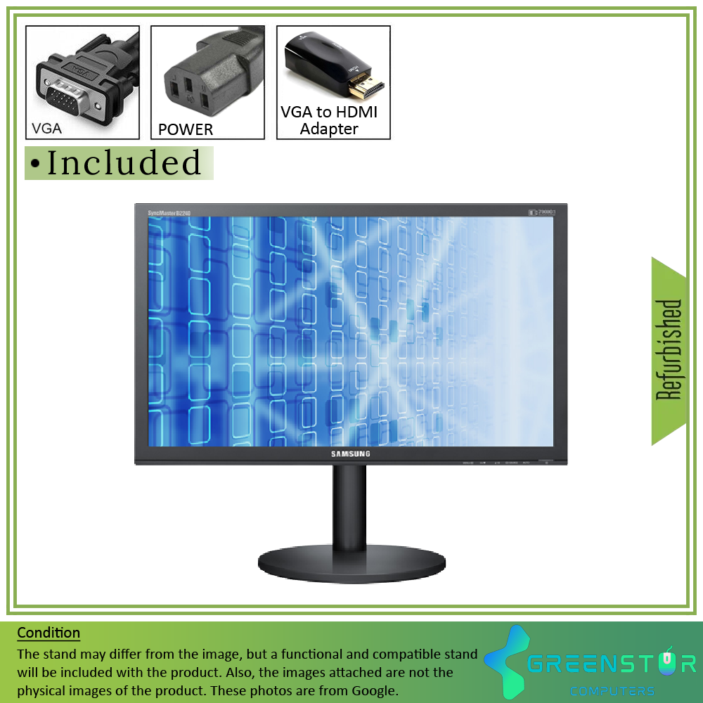 Refurbished(Good) - Samsung SyncMaster B2240W 21.5